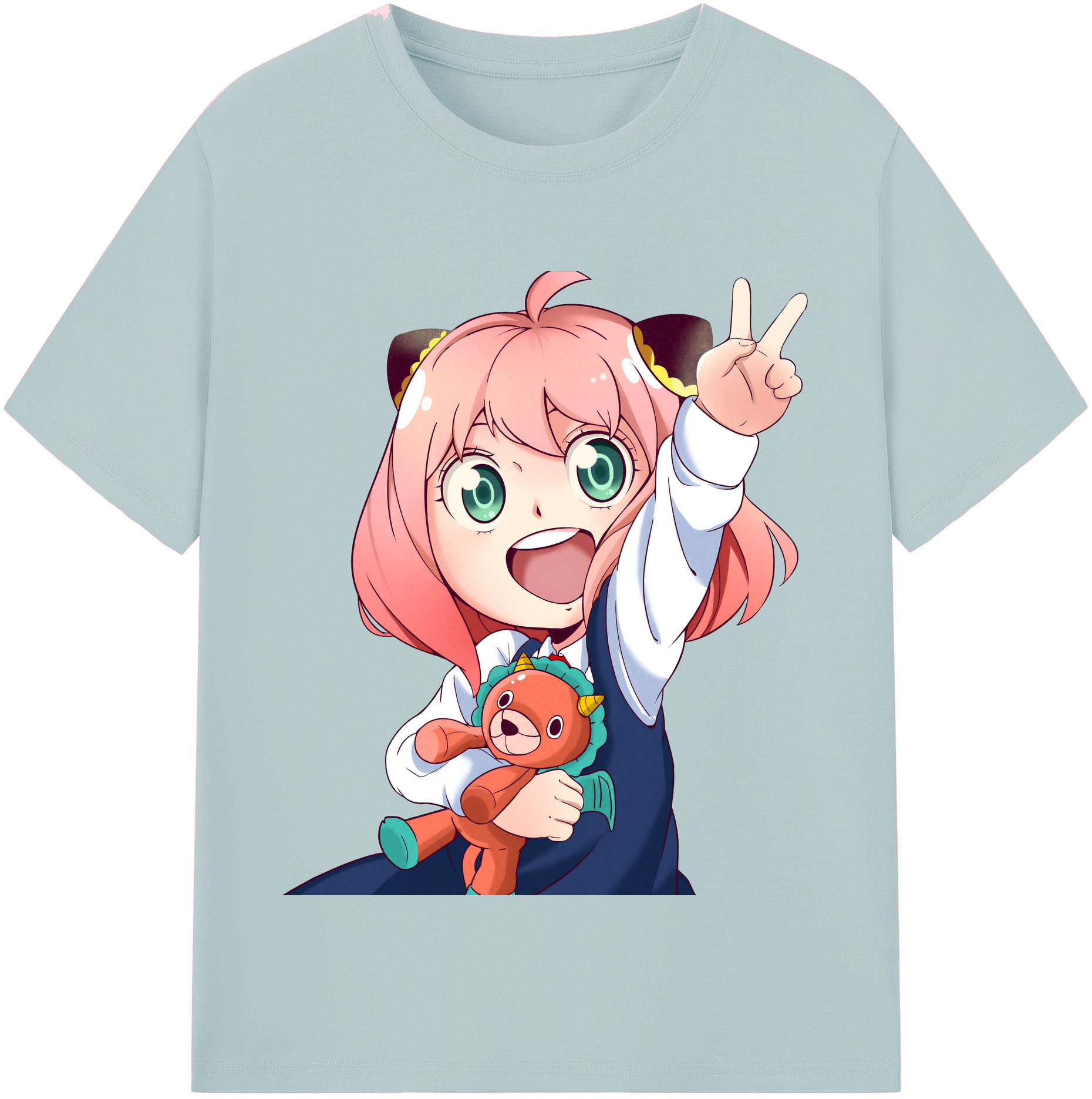 （画像用） SPY×FAMILY间谍家家酒 綿100％半袖Tシャツ（フロントプリント）
